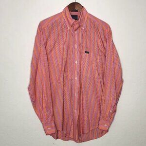 Faconnable Men's Long Sleeve Button-Down Shirt size small